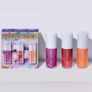 Fenty Beauty Gloss Bomb Trio - Pink, Purple, Orange